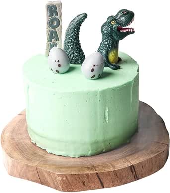 Unique dinosaur birthday candle